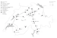 1927: Verbindung der beiden Netzgebiete durch die 132-kV-Leitung Vernayaz–Puidoux–Kerzers–Rupperswil