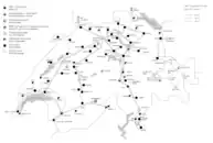 2007: Stellenweise sind Maschenschlüsse hergestellt, allerdings wird z. B. die Gotthardstrecke und das Bahnnetz im Tessin nur von einer einzigen Leitung gespeist