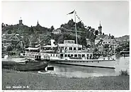 Die Rhein Mitte der 1930er Jahre auf dem Alten Rhein vor Rheineck