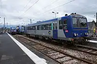 TER-Fahrzeuge im Bahnhof Guingamp