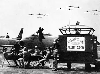 Alarmcrew auf der AFB Zweibrücken