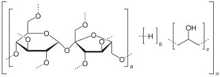 Monomereinheiten von Saccharose-Epichlorhydrin-Copolymer