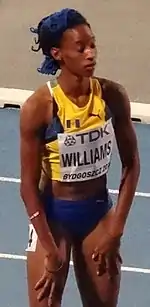 Sada WilliamsRang fünf in 23,55 s