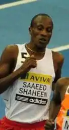 Saif Saaeed Shaheen, 2003 und 2005 Weltmeister über 3000 Meter Hindernis, Elfter in 13:26,35 min