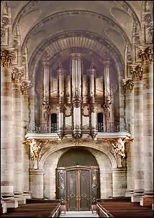 Orgel der Klosterkirche Saint-Nabor