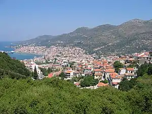 Blick auf Samos