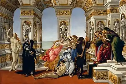 Die Verleumdung des Apelles (Sandro Botticelli)