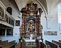 Eberhard Altar an der Nordwand des Langhauses