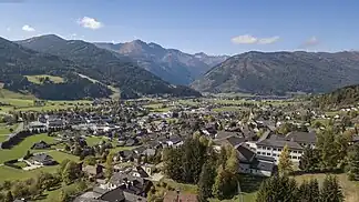 Blick über St. Michael im Lungau