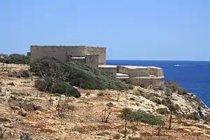 Die Santa Marija Gun Battery auf Comino