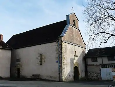 Die Ortskirche  Notre-Dame-de-l'Assomption in Savignac-Lédrier