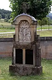 Bildstock als Grab­denkmal