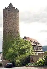 Der Hinterturm und das Gräfliche Forstmeisterhaus