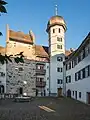 Innenhof Schloss Bürglen