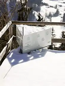 SchneelastWächter im Einsatz in den Bergen Tirols.