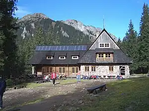 Ornak-Hütte (polnisch: Schronisko PTTK na Hali Ornak)