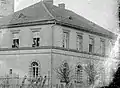 Historisches Foto der Schule von Heustreu von Anton Tretter