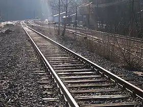 Ende der Schwarzwaldbahn am alten Bahnhof Calw