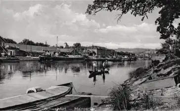 Lände Am Zollhaus um 1950 …