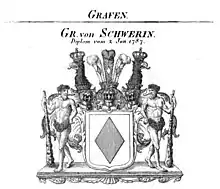 Wappen der Grafen von Schwerin