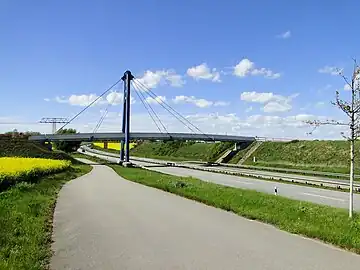 GFK-Brücke über die B106 bei Schwerin