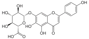 Strukturformel von Scutellarin