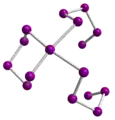 Das Se164−-Ion in der Kristallstruktur von Cs4Se16