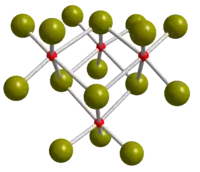 Kristallstruktur von Selentetrabromid