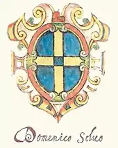 Wappen mit Dogenmütze