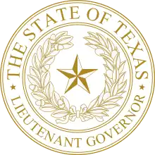 Siegel des Vizegouverneurs von Texas