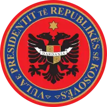 Siegel des Präsidenten der Republik Kosovo