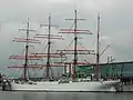 Segelschulschiff Sedov 2003 in Kiel