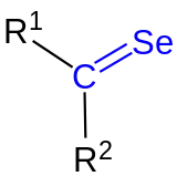 Allgemeine Strukturformel von Selenoketonen