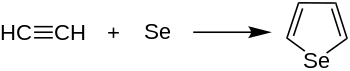 Synthese von Selenophen