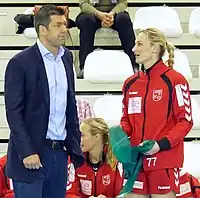 Semir Zuzo mit Jasmina Đapanović (2014)