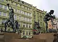 Brunnen mit Musikanten, Prag