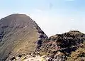 Blick zum Sgùrr Mhòr von den Horns of Alligin