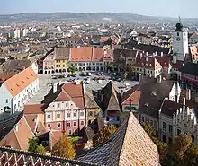 Das historische Zentrum von Sibiu und sein Ensemble von Plätzen