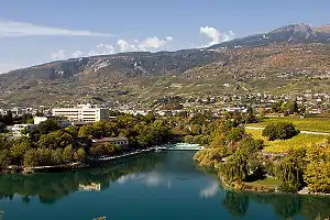 Der Grand Lac (Lac de Géronde)