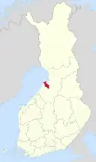 Lage von Siikajoki in Finnland