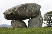 Slidderyford Dolmen