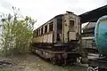 Ehemaliger bosnischer Vierachser im Eisenbahnmuseum Ljubljana