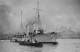 die ehemalige Tiger als SMS Lacroma, 1906