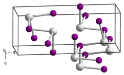 Kristallstruktur von Zinn(II)-selenid