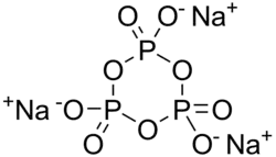 Strukturformel von Natriumtrimetaphosphat