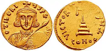 Solidus des Tiberios II.