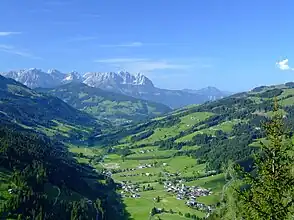 Spertental mit Aschau Richtung Norden