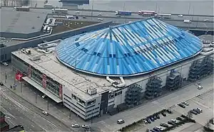 Luftbild des Sportpaleis