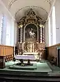 Chorraum und Altar, St. Nicolas