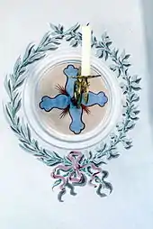 Apostelleuchter mit -kreuz